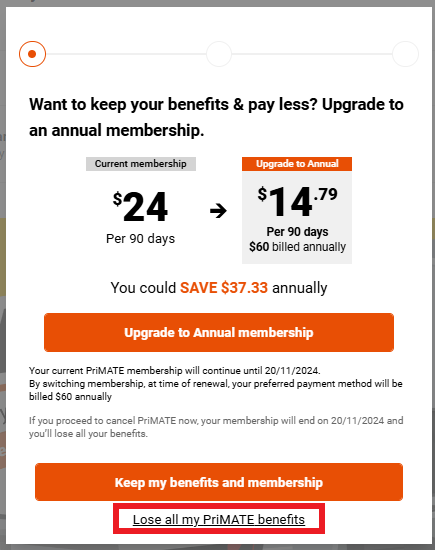 Lose Primate Benefits.png